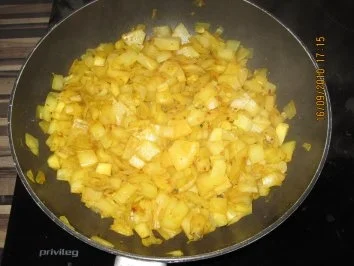 Rezept: Chicoree - Ananas Pfanne Bild Nr. 4 Chicoree - Ananas Pfanne - Rezept - Bild Nr. 4