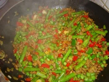 Mischmaschnudel  Pfanne ;-) - Rezept - Bild Nr. 4