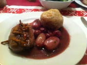 Rezept: Entenbrust mit Sauerkirschsoße Entenbrust mit Sauerkirschsoße - Rezept