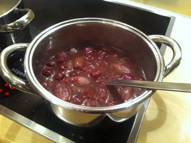 Entenbrust mit Sauerkirschsoße - Rezept - Bild Nr. 5