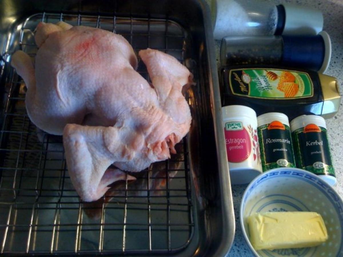 Kräuterhuhn mit Honigkruste - einfach - von m_the_harlequin