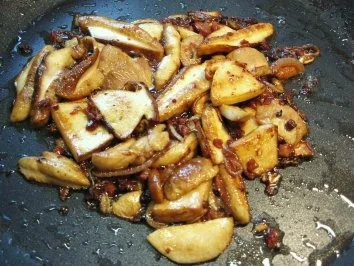 Kotelett paniert - mit gebratenen Steinpilzen .... - Rezept - Bild Nr. 7