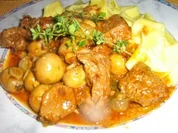 Rindfleisch-Pilz-Schmortopf - Rezept