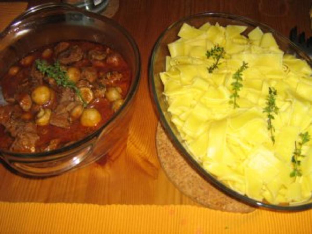 Rindfleisch-Pilz-Schmortopf - Rezept - Bild Nr. 6