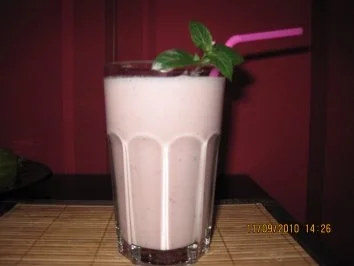 Erdbeermilch - Rezept