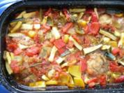 Mediterane  Hähnchenpfanne - Rezept