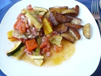 Rezept: Mediterane Hähnchenpfanne Bild Nr. 11 Mediterane Hähnchenpfanne - Rezept - Bild Nr. 11