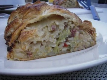 Spitzkohl-Reis-Strudel - Rezept