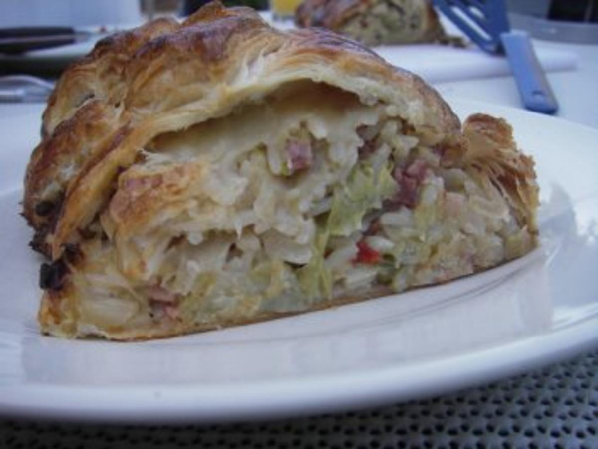 Bilder für Spitzkohl-Reis-Strudel Rezept