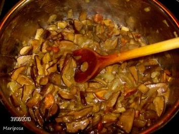 Rezept: Schwammerlbrühe mit Semmelknödel Bild Nr. 6 Schwammerlbrühe mit Semmelknödel - Rezept - Bild Nr. 6