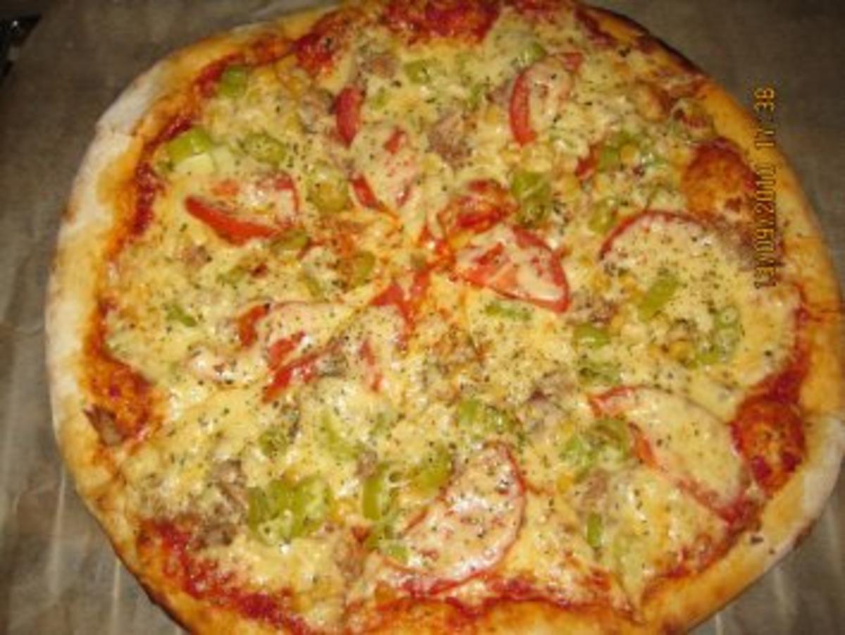 Pizza "Daniela" - Rezept