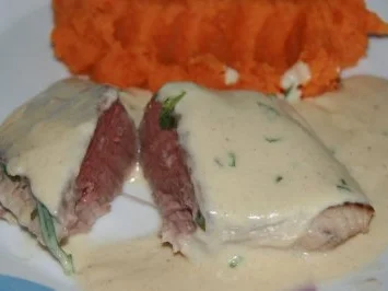 Fisch: Welsfilet in Estragon - Weißwein - Senf - Soße - Rezept - Bild Nr. 3