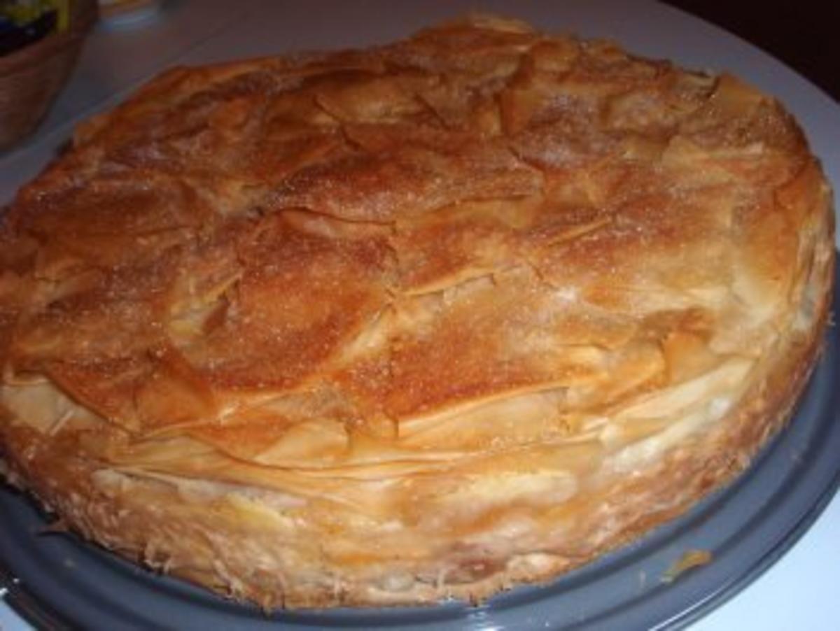 Torte: Gedeckte Apfel - Pudding - Torte - Rezept - Bild Nr. 8
