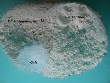 Rezept: Brot: VOLLKORNWEISSBROTE .... in Form gebracht Bild Nr. 3 Brot: VOLLKORNWEISSBROTE .... in Form gebracht - Rezept - Bild Nr. 3