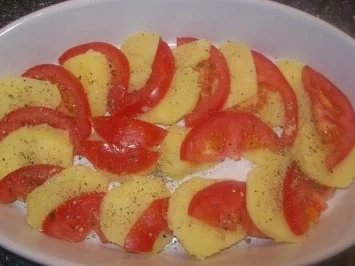 Rezept: Aus dem Backofen - Auflauf ♥ ♥ ♥ Bild Nr. 6 Aus dem Backofen - Auflauf ♥ ♥ ♥ - Rezept - Bild Nr. 6