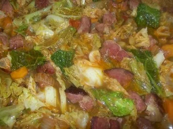 Rezept: Kassler mit Schmorkohl Bild Nr. 7 Kassler mit Schmorkohl - Rezept - Bild Nr. 7