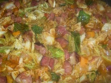 Rezept: Kassler mit Schmorkohl Bild Nr. 8 Kassler mit Schmorkohl - Rezept - Bild Nr. 8