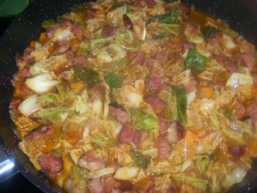 Kassler mit Schmorkohl - Rezept mit Bild - kochbar.de