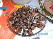 Rezept: Speck- Pflaumen.. oder Pflaume im Speckmantel Speck- Pflaumen.. oder Pflaume im Speckmantel - Rezept