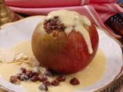 Bratäpfel mit Vanillesoße - Rezept
