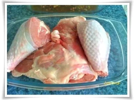 Rezept: Mittagstisch - Putenkeule aus dem Backofen Bild Nr. 2 Mittagstisch - Putenkeule aus dem Backofen - Rezept - Bild Nr. 2