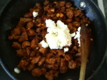 Rezept: Deftige Pfannkuchen mit Frischkäse-Hackfleischfüllung Bild Nr. 19 Deftige Pfannkuchen mit Frischkäse-Hackfleischfüllung - Rezept - Bild Nr. 19