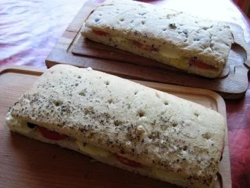 Focaccia Tomate-Mozarella - Rezept - Bild Nr. 5