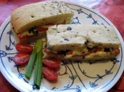 Focaccia Tomate-Mozarella - Rezept