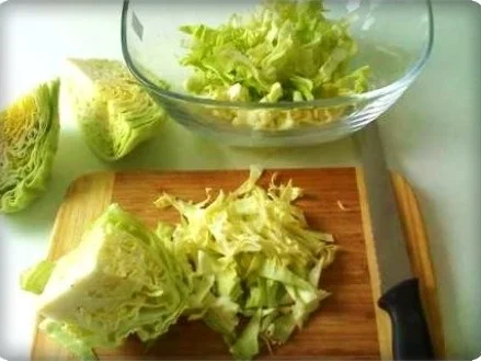 Rezept: Weißkraut mit Speck Bild Nr. 3 Weißkraut mit Speck - Rezept - Bild Nr. 3