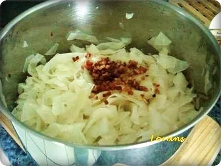 Rezept: Weißkraut mit Speck Bild Nr. 8 Weißkraut mit Speck - Rezept - Bild Nr. 8