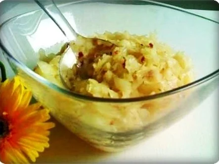 Rezept: Weißkraut mit Speck Bild Nr. 2 Weißkraut mit Speck - Rezept - Bild Nr. 2