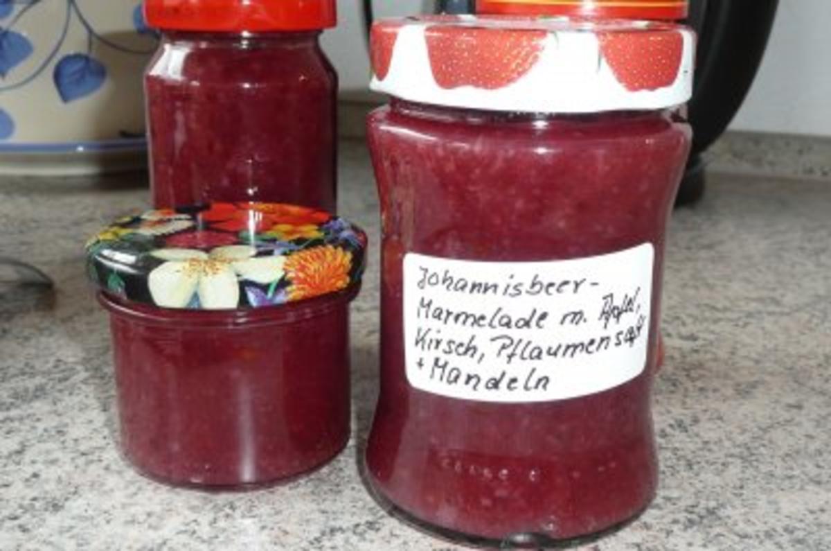 Marmelade: mit Apfel-Kirsch-Pflaumensaft - Rezept