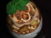 Mascarpone-Traum mit beschwipsten Äpfeln unterm Chilihäubchen - Rezept