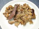 Rindersteak mit Rahm-Pfifferlingen - Rezept