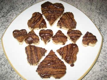 Opas allerliebste Nussherzerl - Rezept