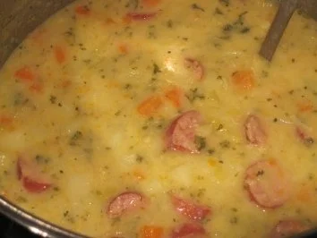 Rezept: Kartoffelsuppe Bild Nr. 3 Kartoffelsuppe - Rezept - Bild Nr. 3