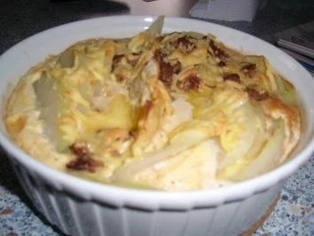 Rezept: Kohlrabi-Hackfleisch-Auflauf Bild Nr. 2 Kohlrabi-Hackfleisch-Auflauf - Rezept - Bild Nr. 2