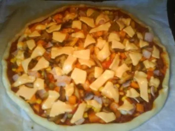 Rezept: Pizza rustikal Bild Nr. 10 Pizza rustikal - Rezept - Bild Nr. 10