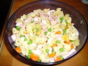 Rezept: Nudelsalat der 1.0000000 ??? natürlich mit Fotos Bild Nr. 2 Nudelsalat der 1.0000000 ??? natürlich mit Fotos - Rezept - Bild Nr. 2