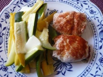 Hähnchenschnitzel nach Saltimbocca-Art - Rezept