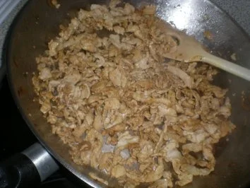 Steinpilz Fritata mit Putenstreifen - Rezept - Bild Nr. 6