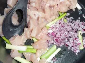 Rezept: Turbo - Geflügelgulasch mit Champignons Bild Nr. 6 Turbo - Geflügelgulasch mit Champignons - Rezept - Bild Nr. 6