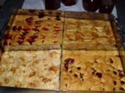 1 Teig = 4 Kuchen - Rezept