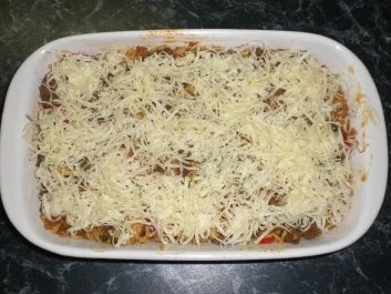 Aufläufe:Hackfleischtopf mit Curryreis und Käse Überbacken - Rezept - Bild Nr. 12