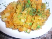 Herzhafter Gemüse-Kartoffel-Stampf - Rezept