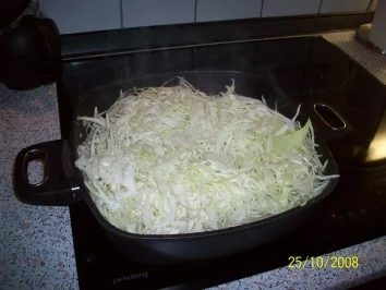 Rezept: serbischer Weißkrauttopf serbischer Weißkrauttopf - Rezept