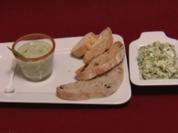 Geeiste Gurkensuppe mit selbstgemachter Kräuterbutter (Anne Menden) - Rezept