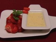 Erdbeeren auf Vanillespiegel (Anne Menden) - Rezept