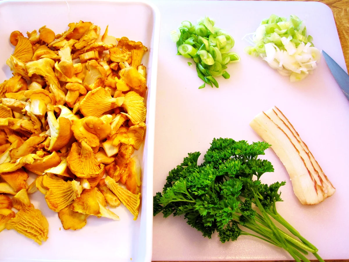 Rezept: Pfifferlinge ... Bild Nr. 8380 Pfifferlinge ... - Rezept - Bild Nr. 8380