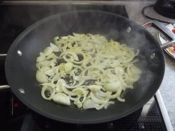 Pfannengerichte : Maultaschen-Pfanne - Rezept - Bild Nr. 4